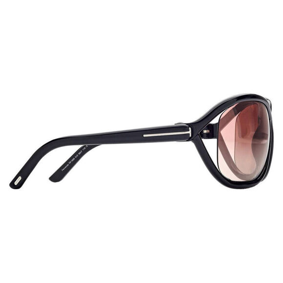 NWT Tom Ford FT1069 01Z Black, Butterfly 68mm Sunglasses main image 3